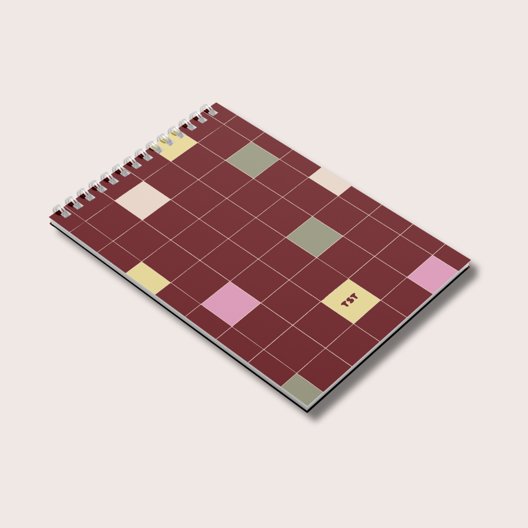 Wine Grid NotePad