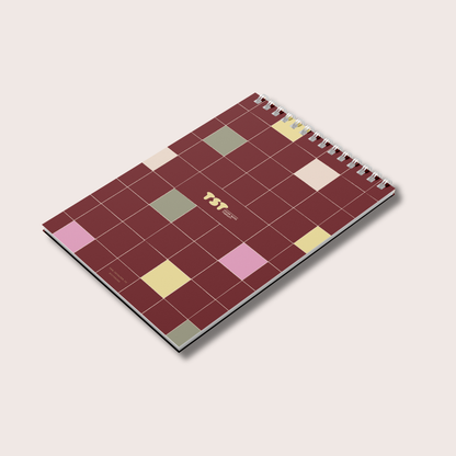 Wine Grid NotePad