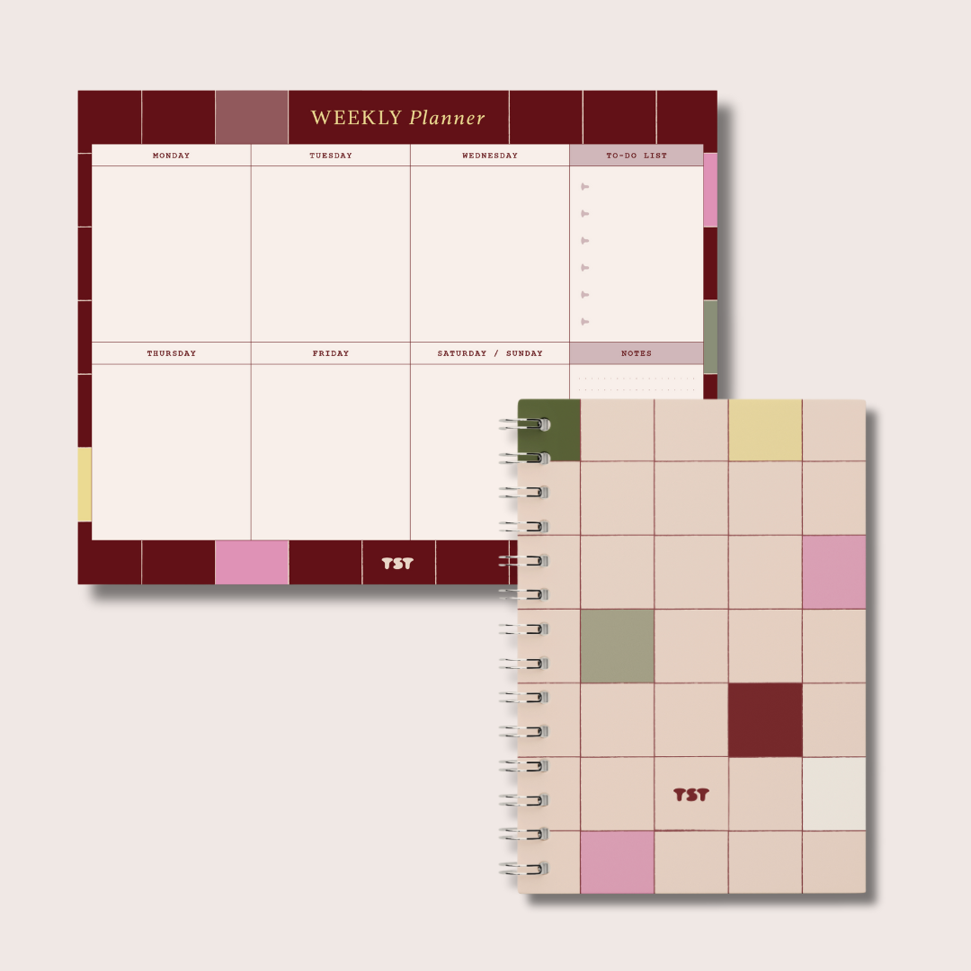 Wine Grid Agenda + Weekly Planner